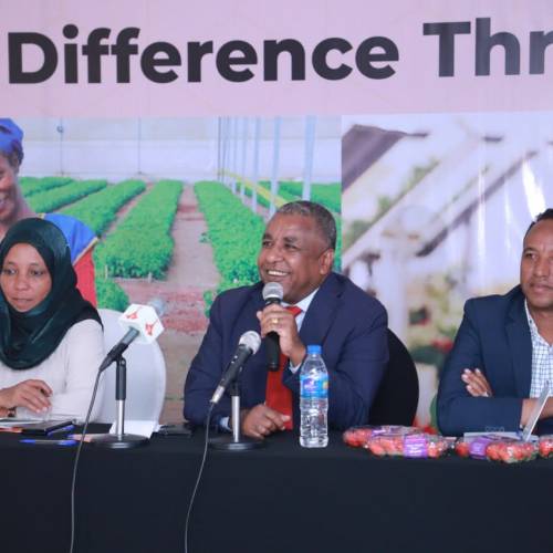 A discussion platform with a theme ‘Making a Difference Through Horticulture Investment’ held at Capital hotel