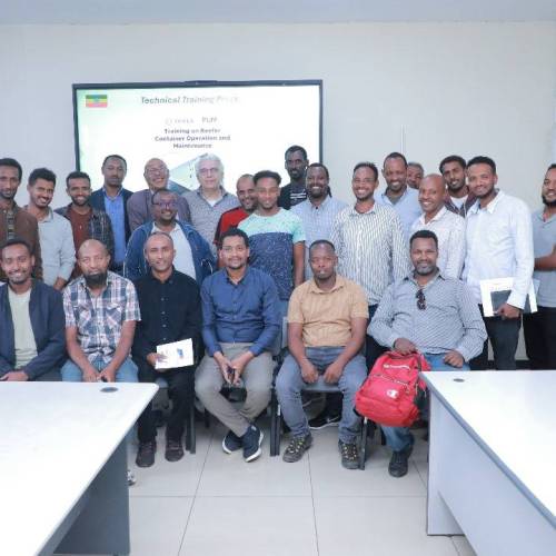 A training on Reefer Container OPERATION and MAINTENANCE held  at EHPEA training center