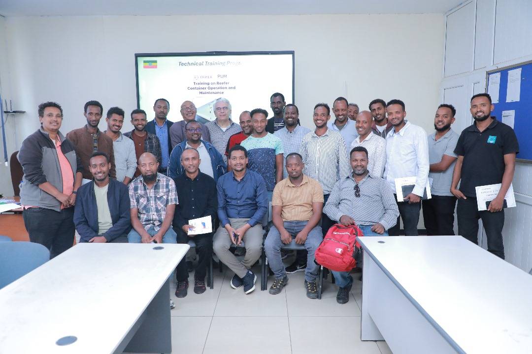 A training on Reefer Container OPERATION and MAINTENANCE held  at EHPEA training center